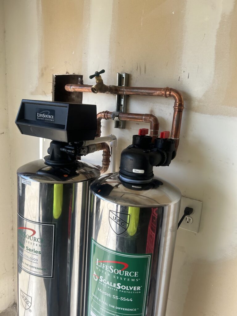 water softener system installation ventura